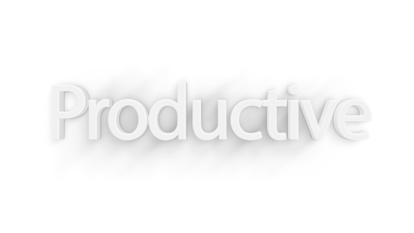Productive png, word Productive png, Productive word png, Productive text png, Productive font png, word Productive text effects typography PNG transparent images
